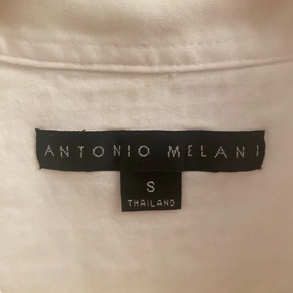 Antonio Melani White Sleeveless Top - Picture 4 of 5